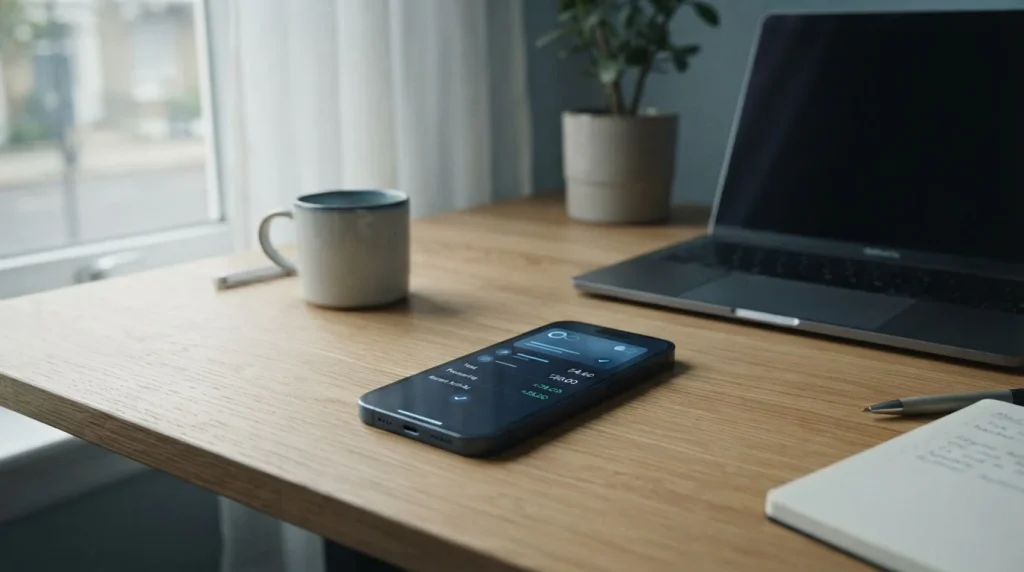 Smartphone mit PayPal-Zahlung für lizenzierte Wettanbieter