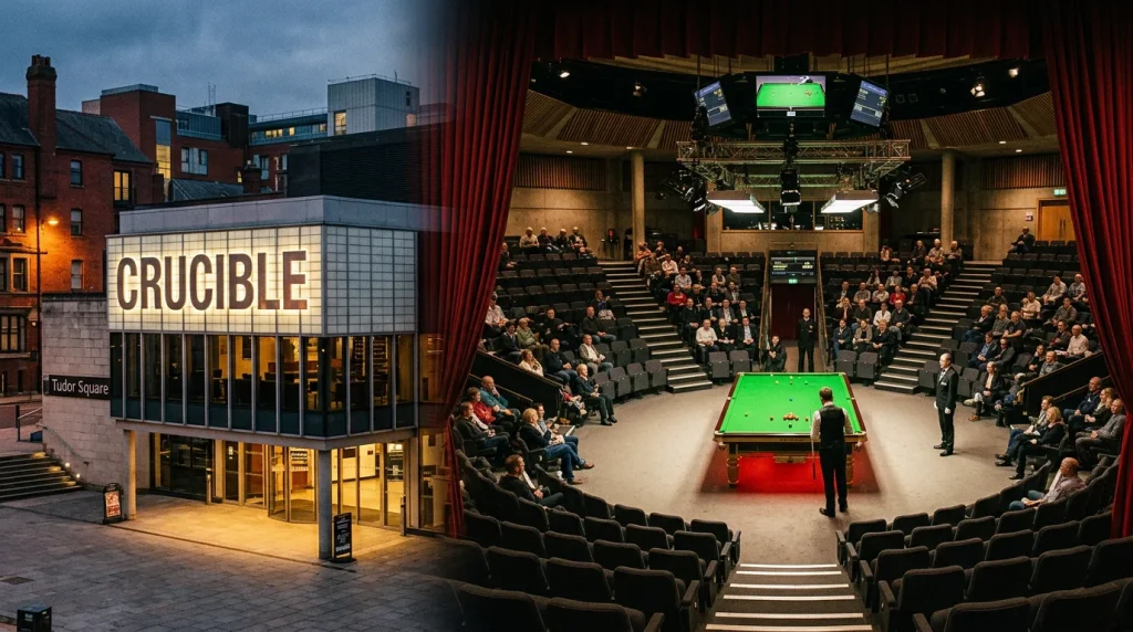 Crucible Theatre Sheffield – Geschichte und Bedeutung für die Snooker WM