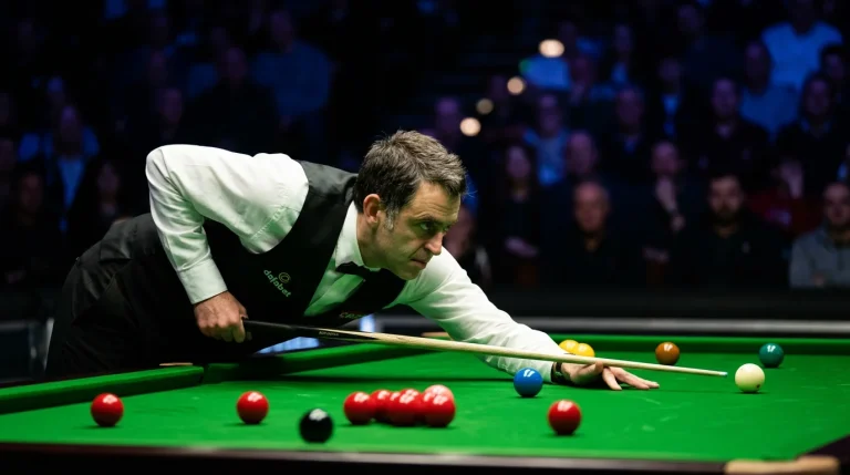 Ronnie O'Sullivan am Snookertisch bei der WM – Wettanalyse und Quoten