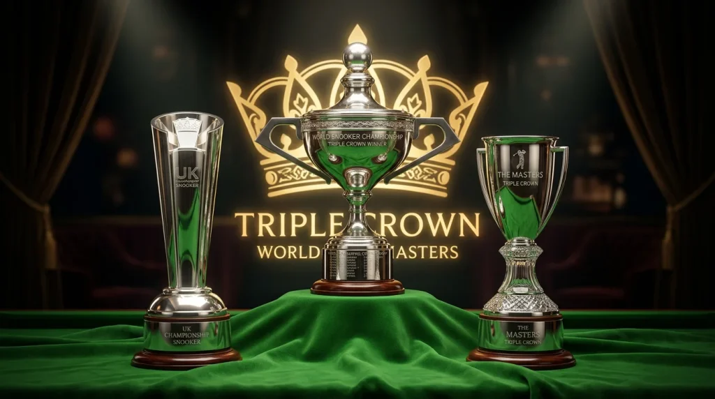 Snooker Triple Crown – WM, UK Championship und Masters im Vergleich