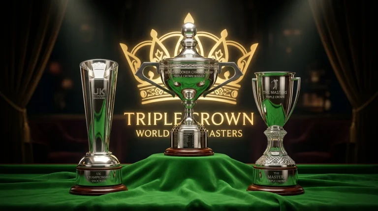 Snooker Triple Crown – WM, UK Championship und Masters im Vergleich