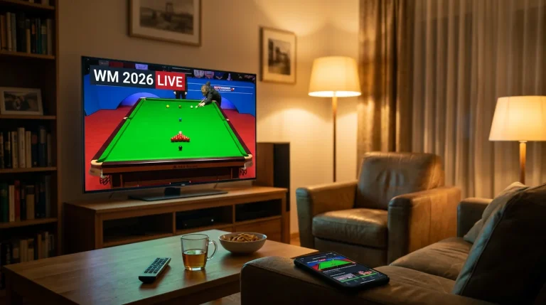 Snooker WM TV-Übertragung in Deutschland