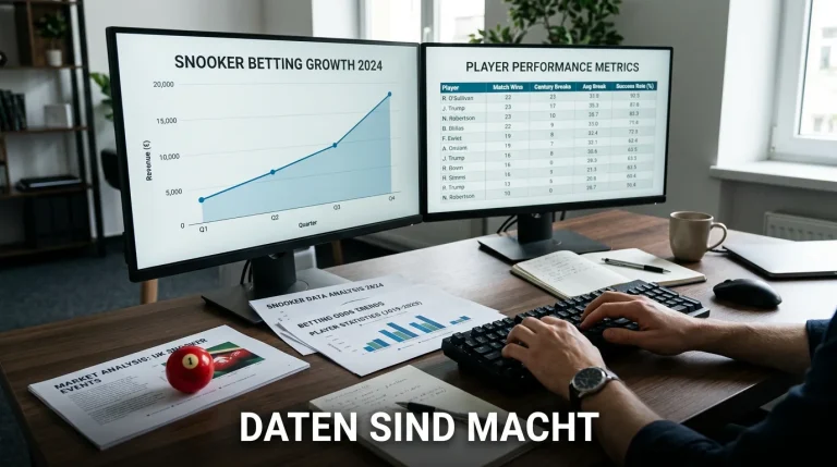Snooker Wetten Statistiken und Datenanalyse